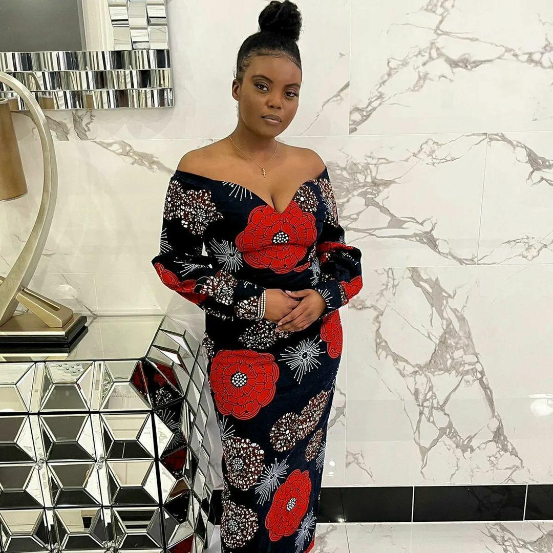 Ankara Off-Shoulder