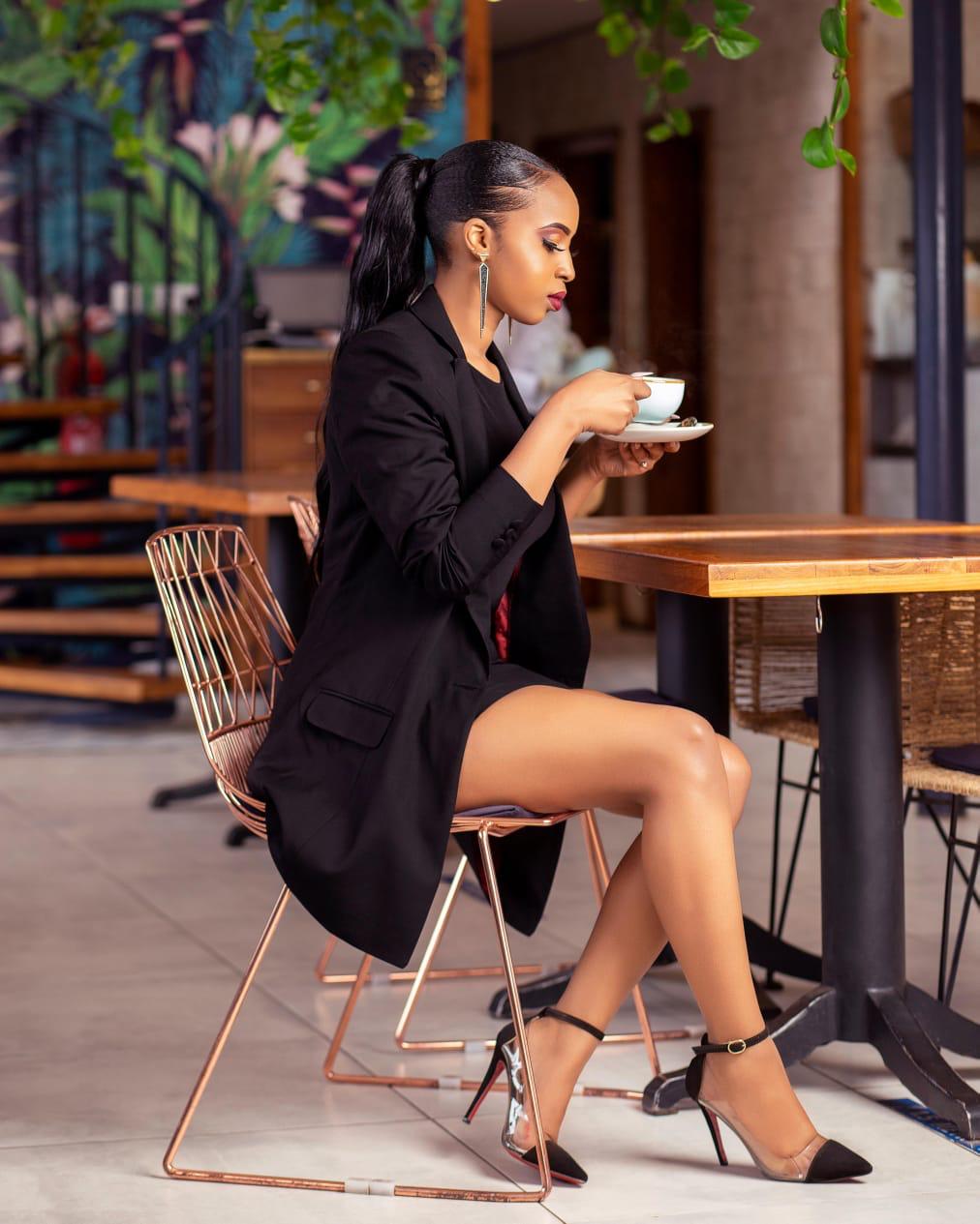 Black Cafe Dress