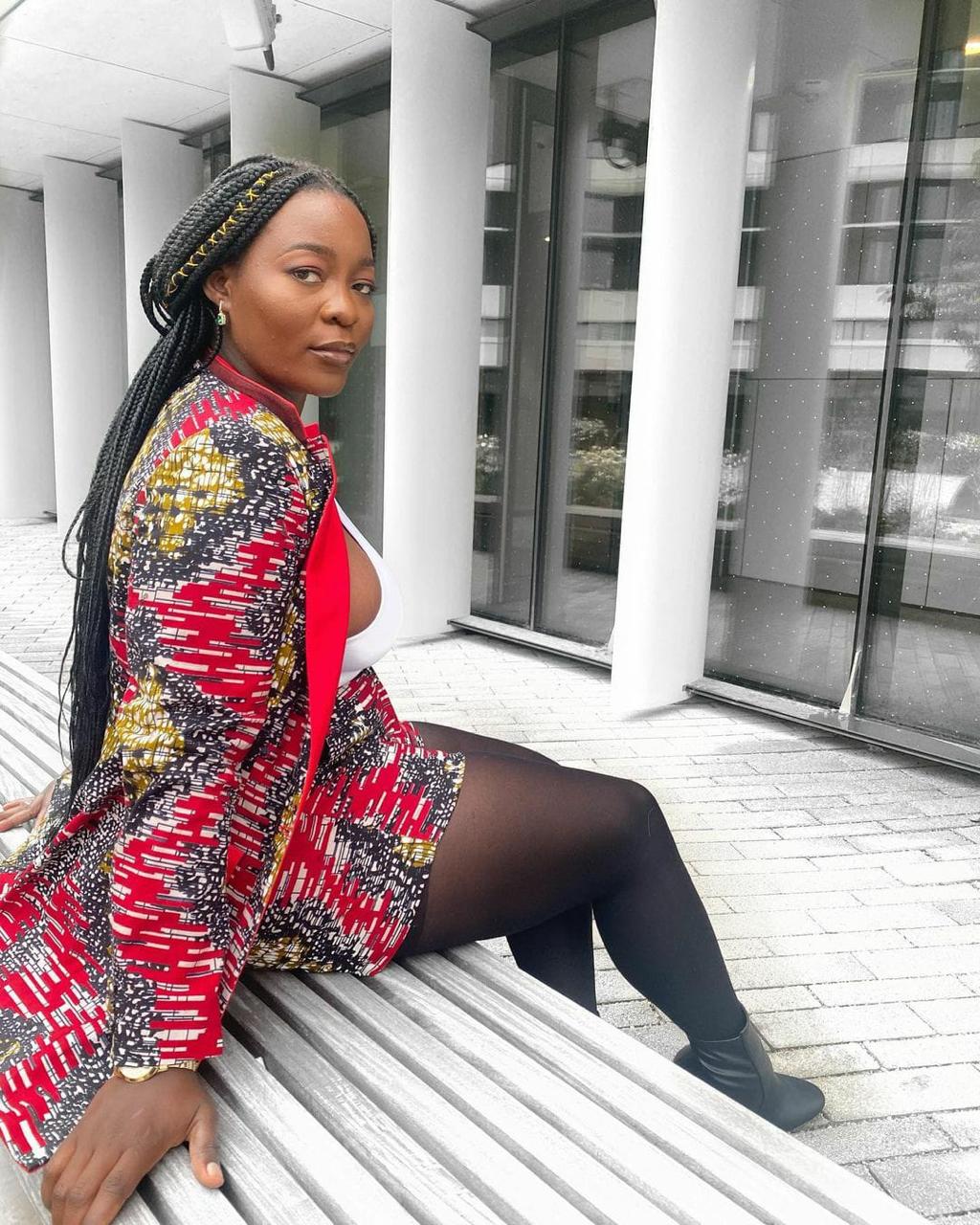 Ankara Tea-Length